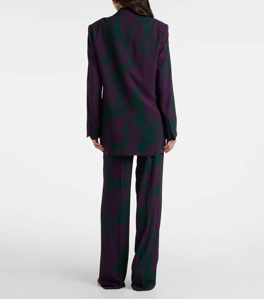 Printed blazer