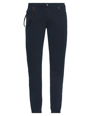 Man Pants Midnight blue Size 31 Cotton, Elastane
