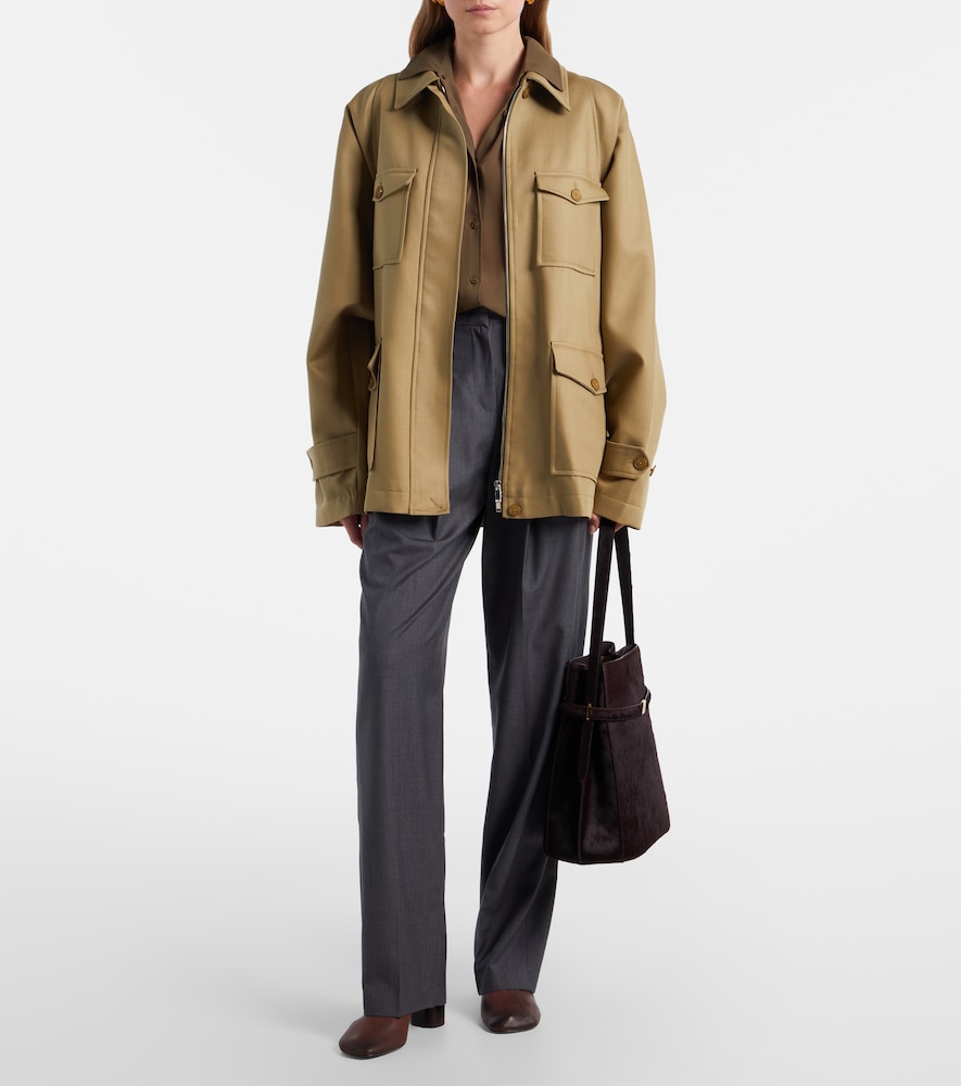 Kelia belted padded jacket