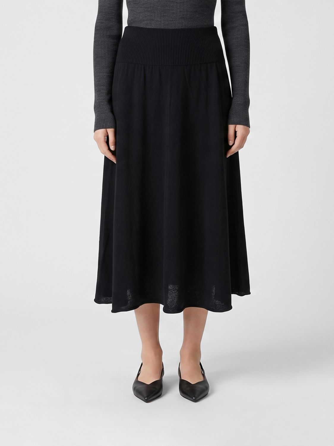 Skirt Woman color Black