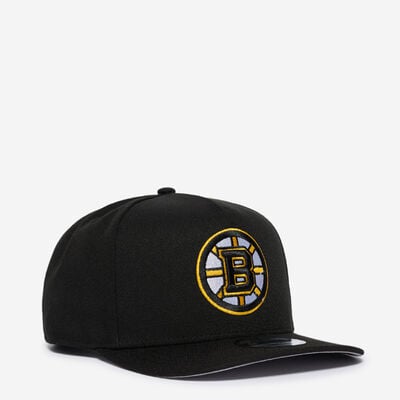 9Fifty Boston Bruins A-Frame Snapback Hat in Black | 60646454