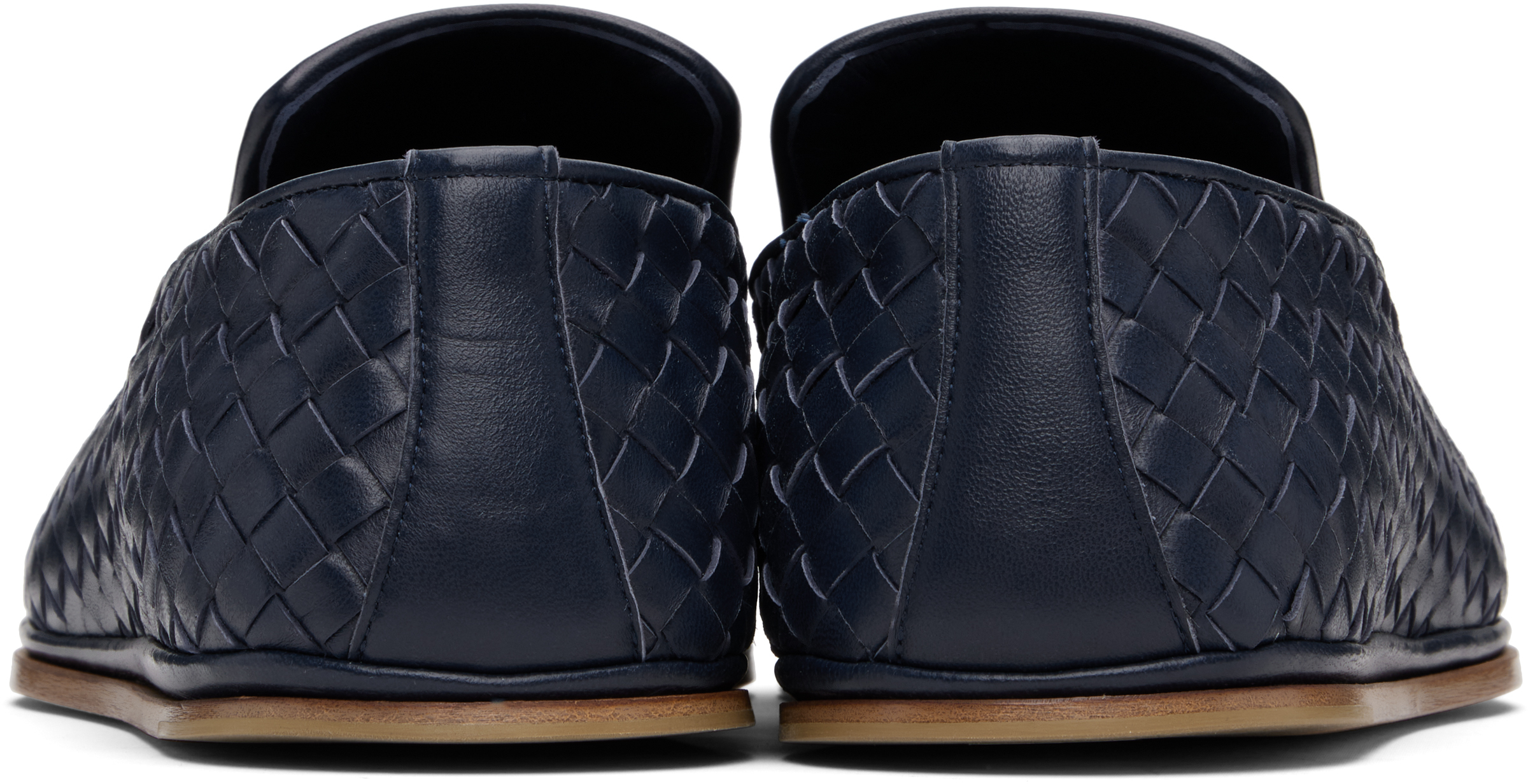 Navy Sunday Slippers