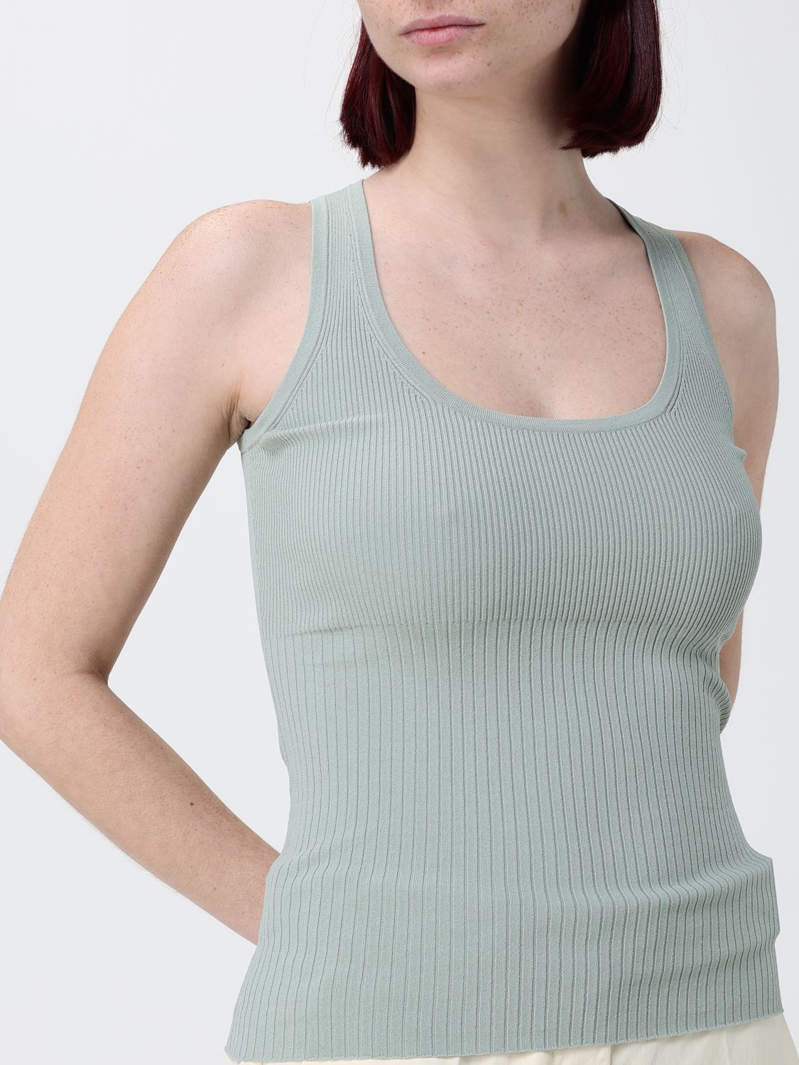Top Woman color Black