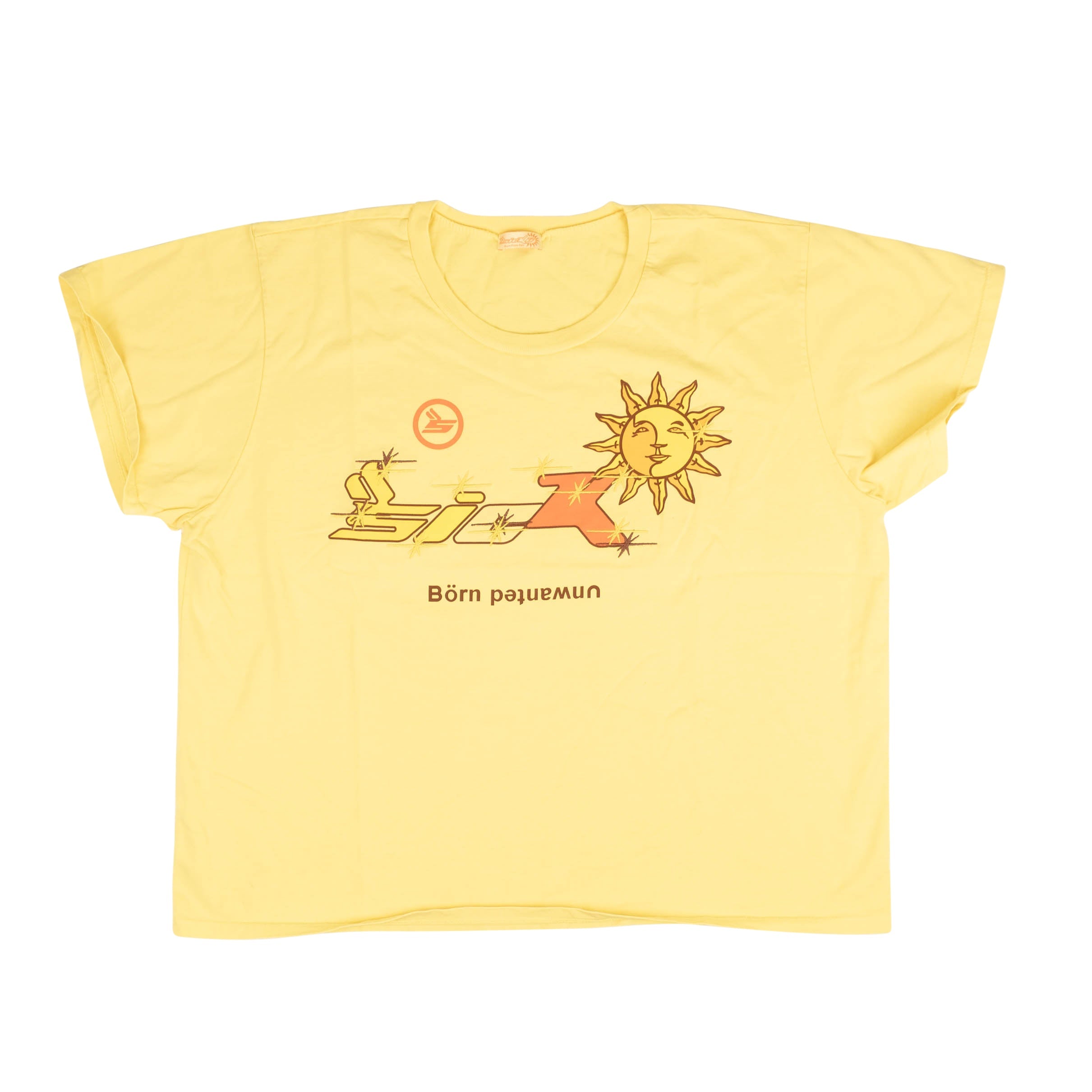 Yellow Short Sleeve Luke. wav Short Sleeve T-Shirt