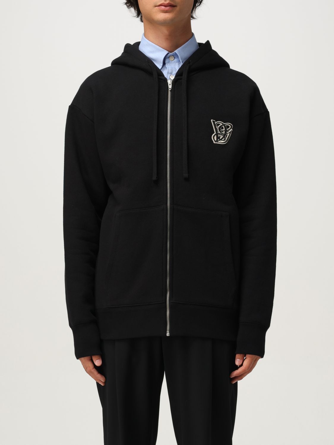 Sweatshirt Men color Black