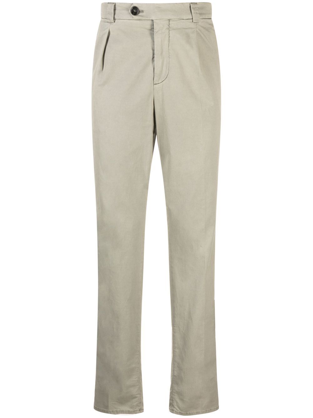 Cotton chino trousers - Green