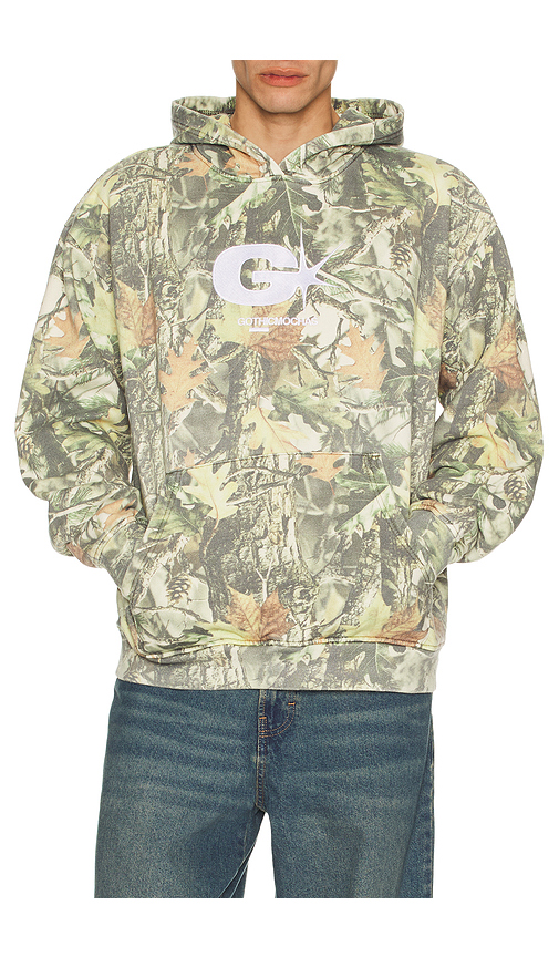 Gothicmochas Explosive Hoodie in Green. L. Also in M, S, XL/1X