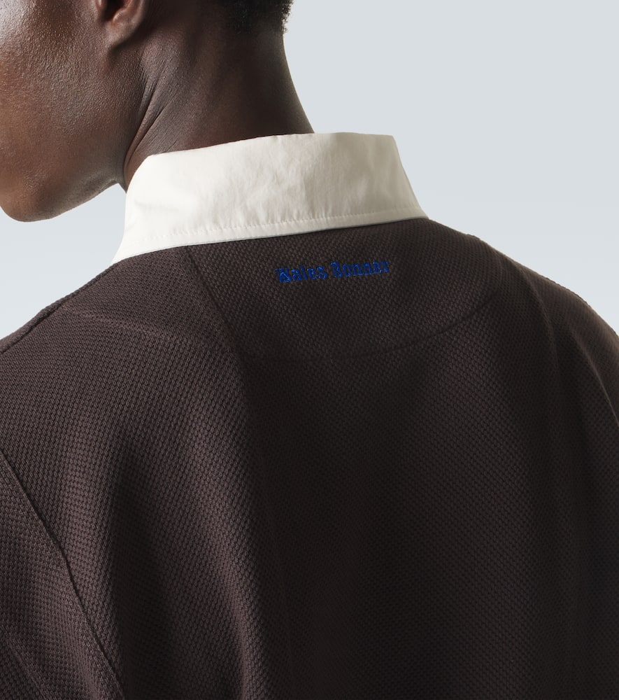 City cotton-blend polo shirt