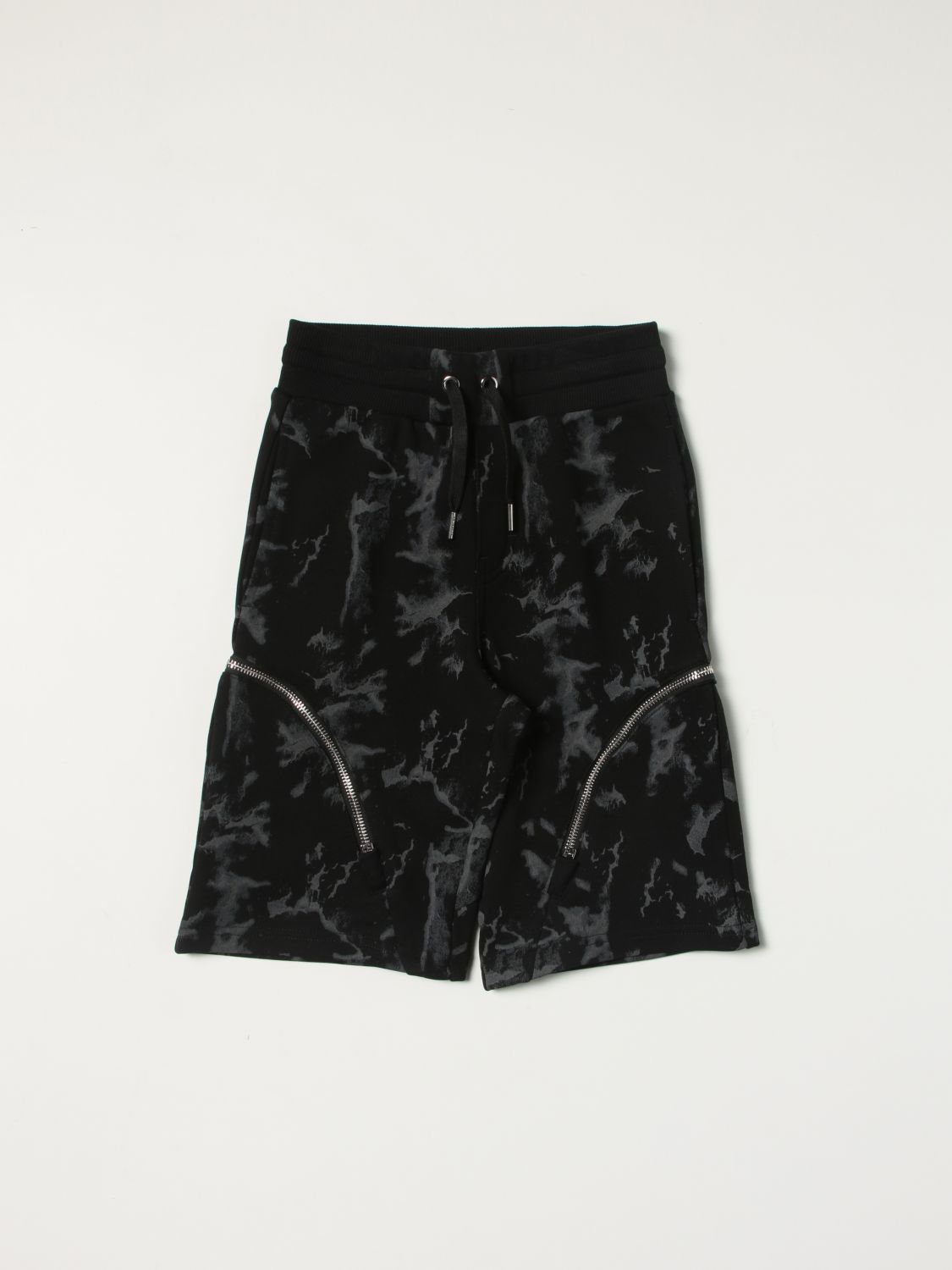 Printed jogging shorts