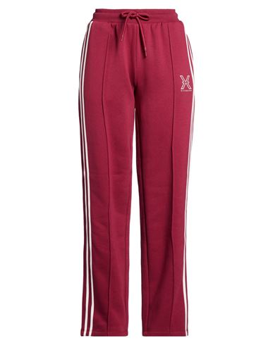 Woman Pants Garnet Size L Cotton, Polyester