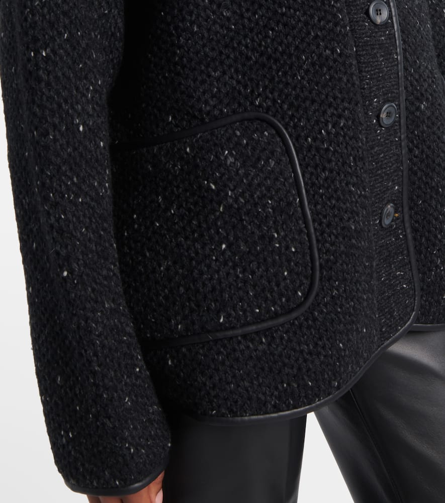 Medrano knitted wool-blend jacket