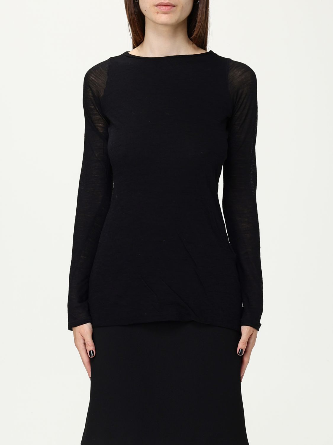 T-Shirt Woman color Black