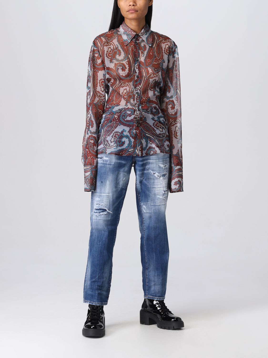 Shirt Woman color Multicolor