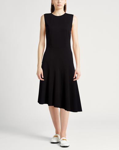 Malìparmi Woman Midi dress Black Size 6 Viscose, Polyamide, Elastic fibres