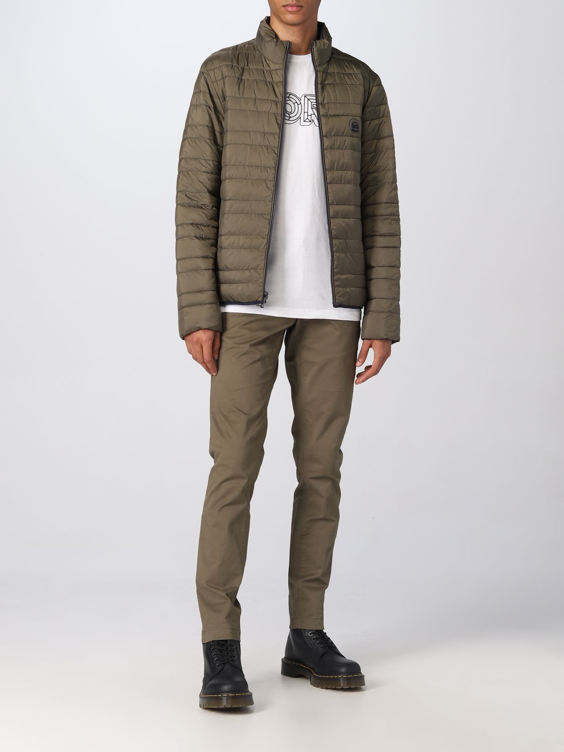 Jacket Men color Green