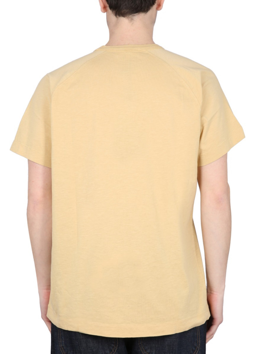 Beige Crew Neck T-Shirt
