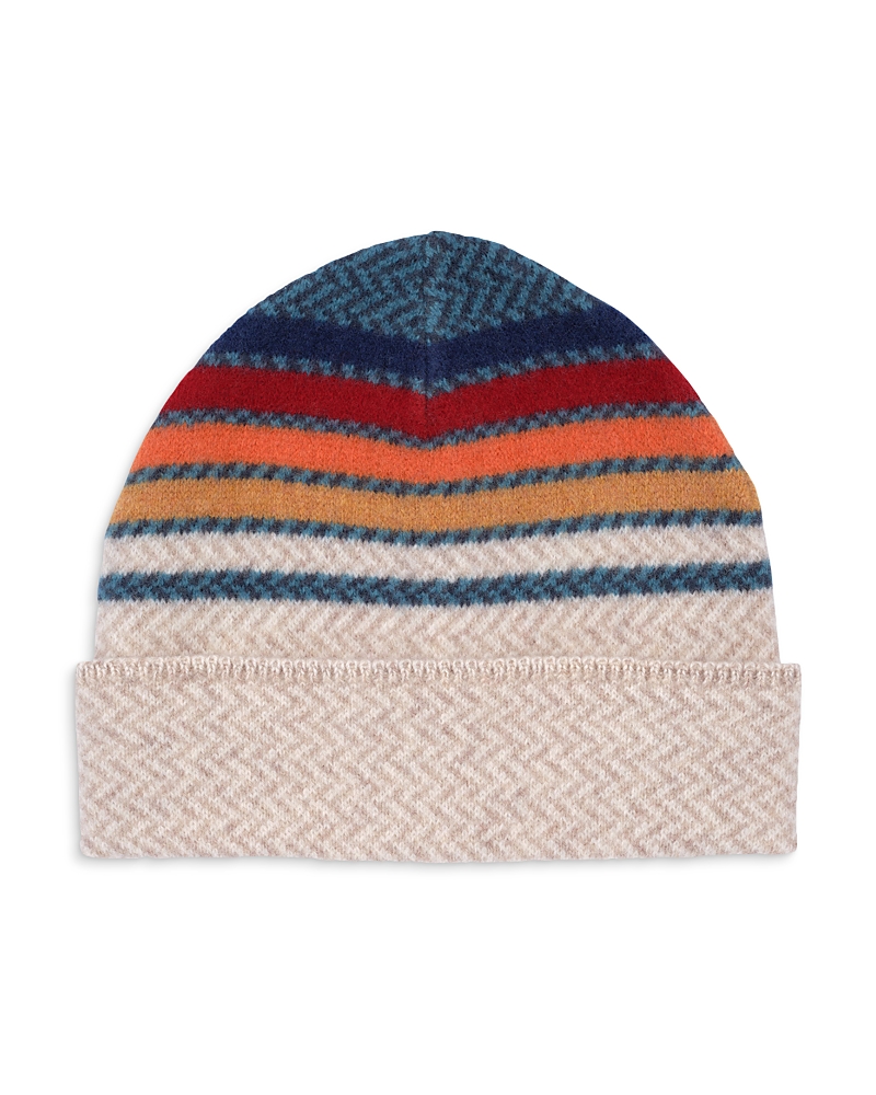 Coastal Sun Ombre Wool Beanie