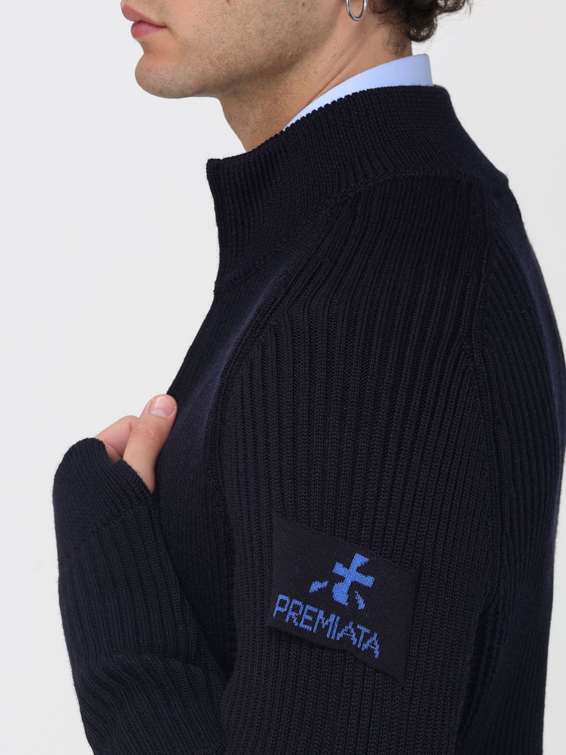 Sweater Men color Blue