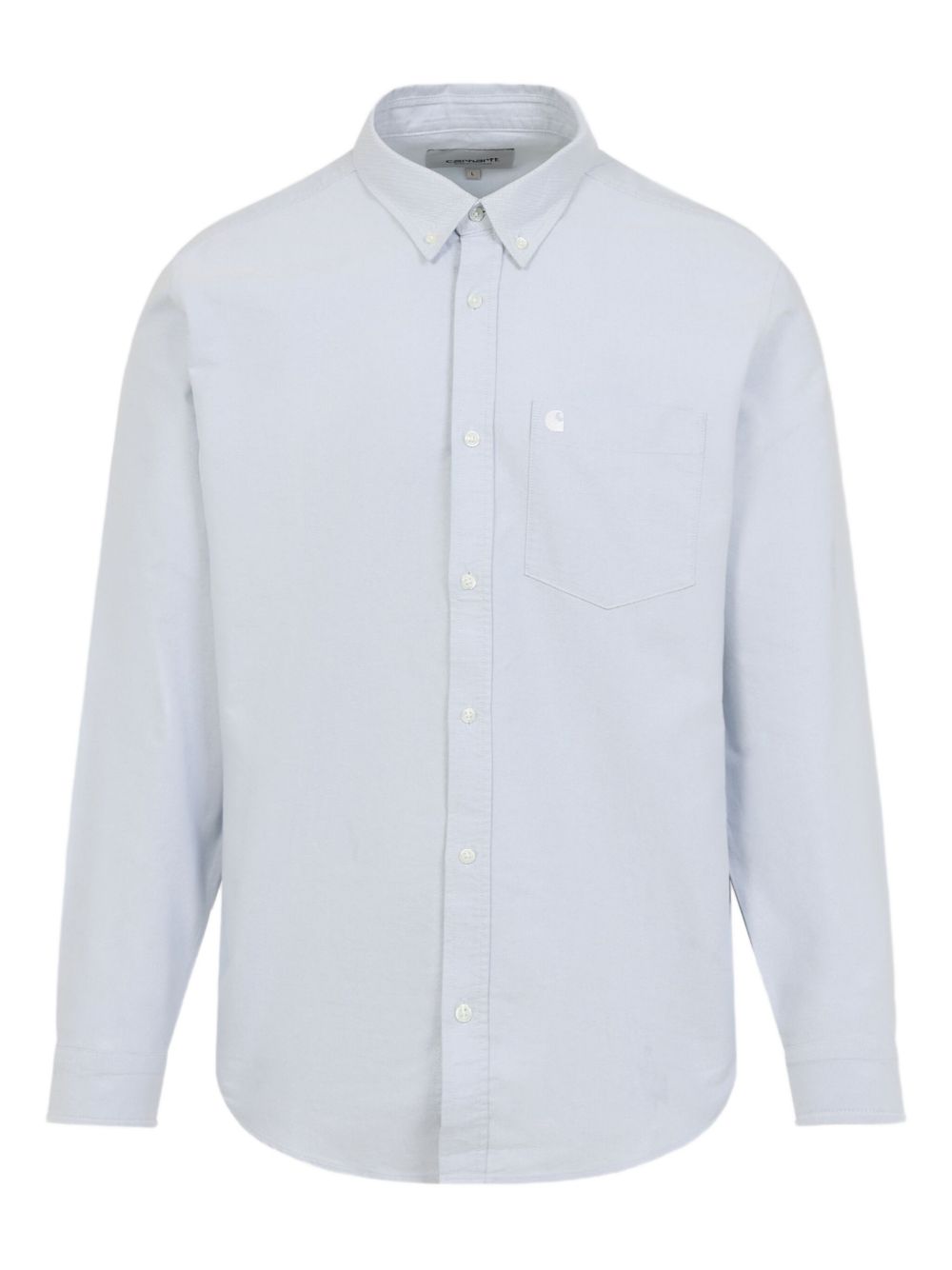 L/S C-Logo oxford pocket shirt - Blue