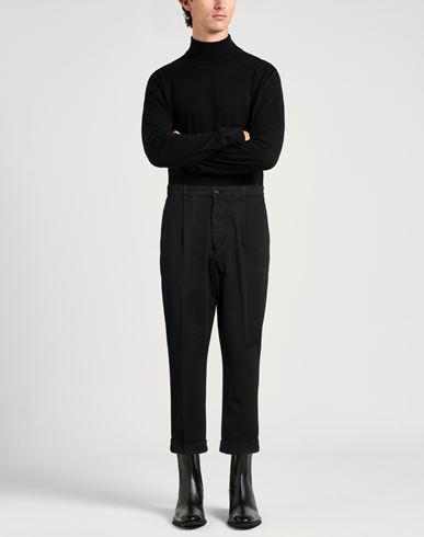 Man Pants Black Size 30 Cotton