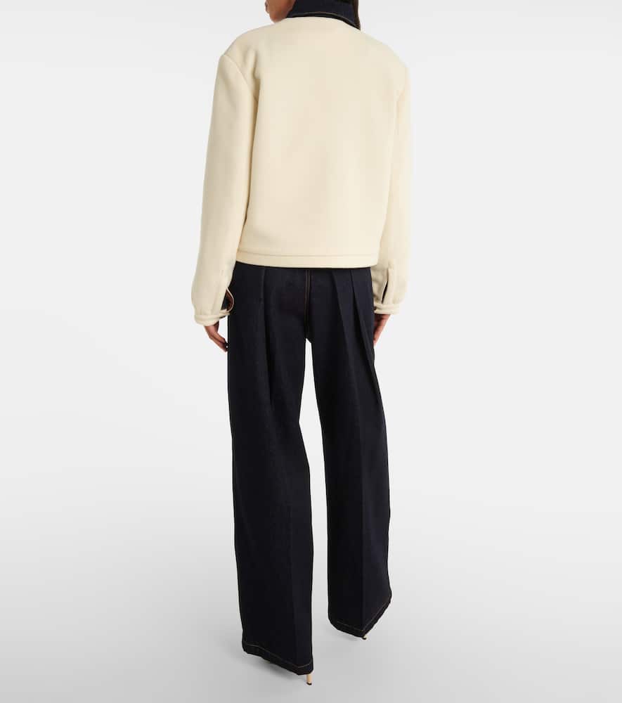 Blazé Milano Gliss wool and cashmere-blend jacket
