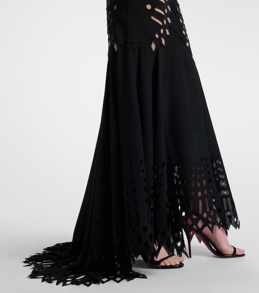 Mesh gown