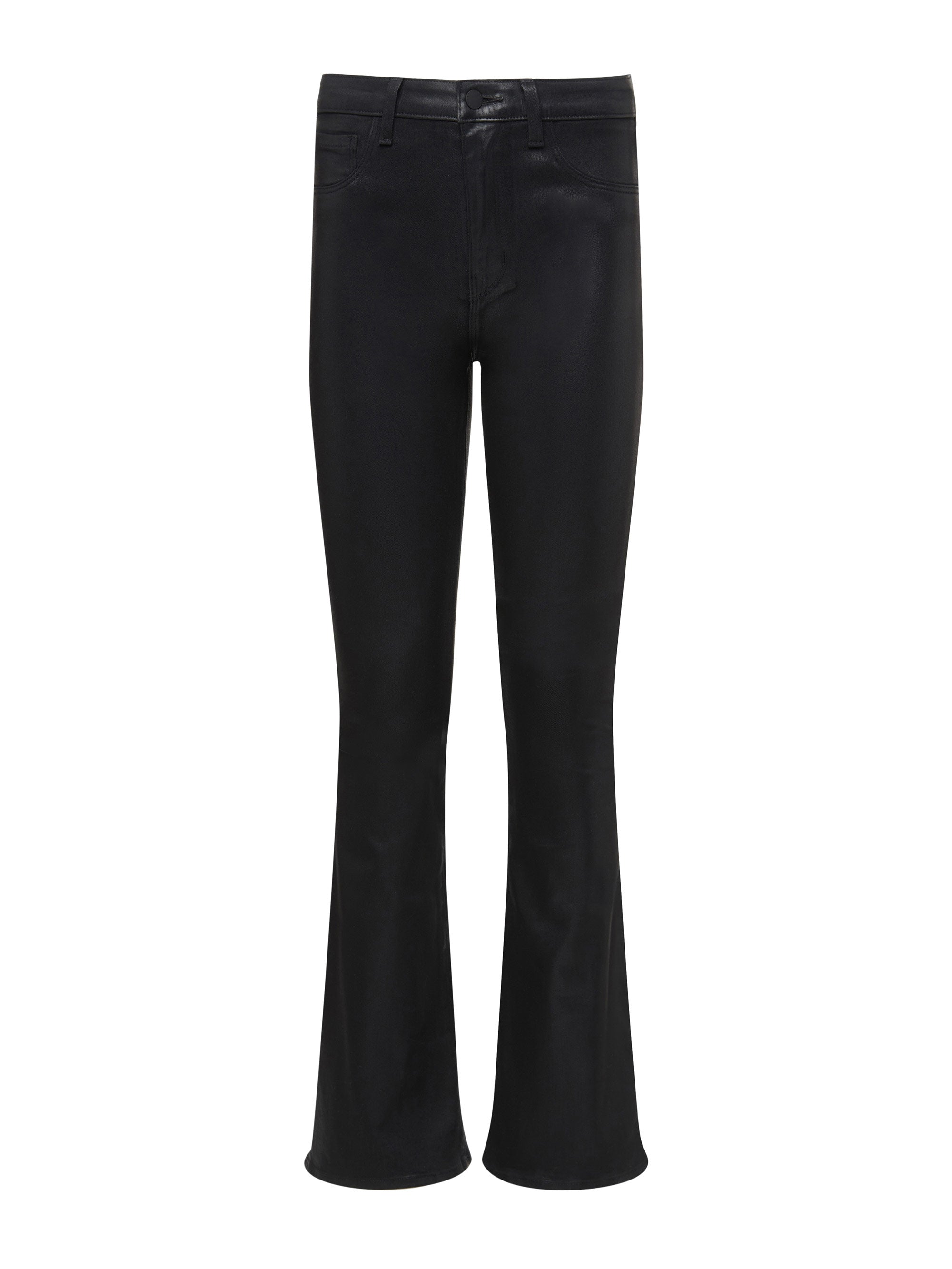 Marty Coated Jean In Noir Coated