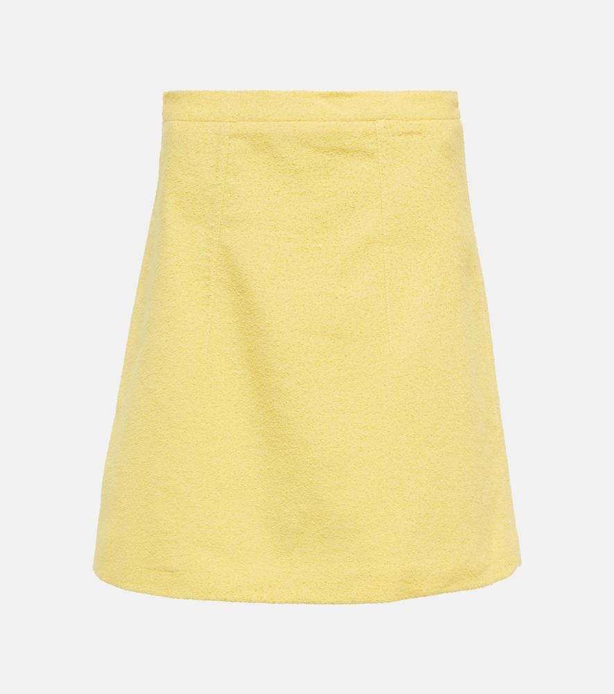 Tweed miniskirt