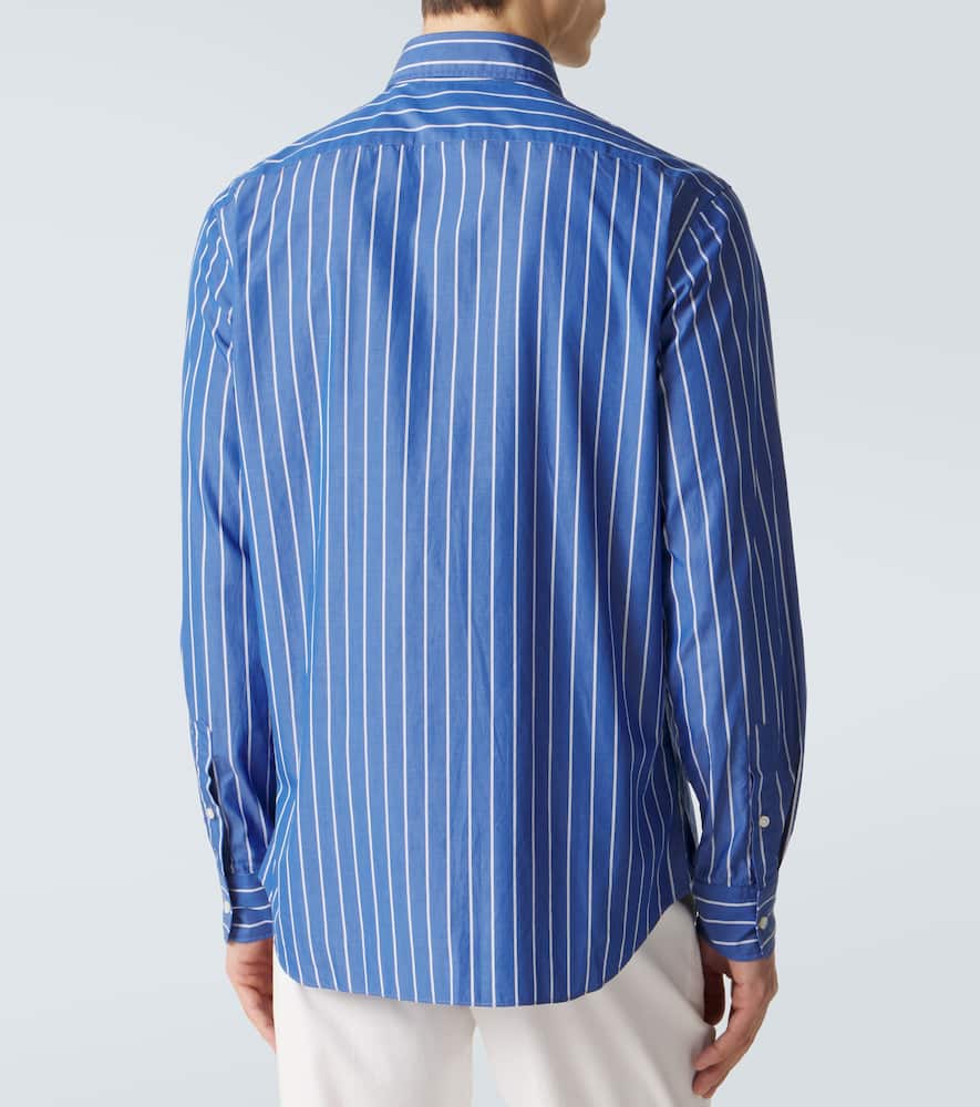 Striped cotton shirt