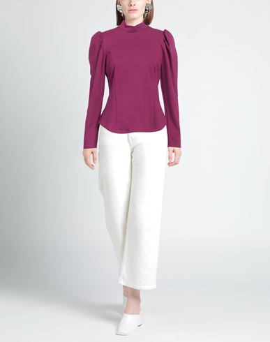 Woman Top Magenta Size 10 Viscose, Polyamide, Elastane