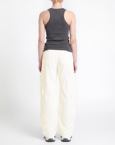 Woman Pants White Size 2 Cotton