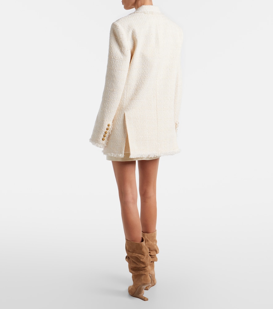 Tweed miniskirt