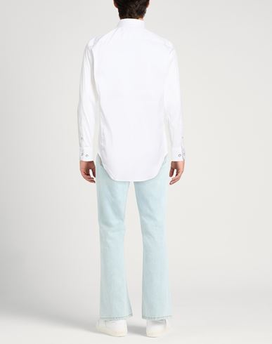 Man Shirt White Size S Cotton, Polyamide, Elastane