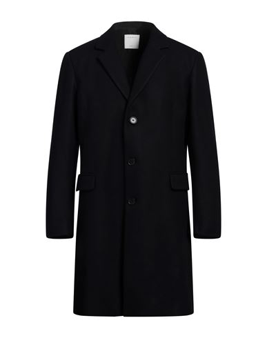 Man Coat Midnight blue Size XL Wool, Polyamide, Cashmere