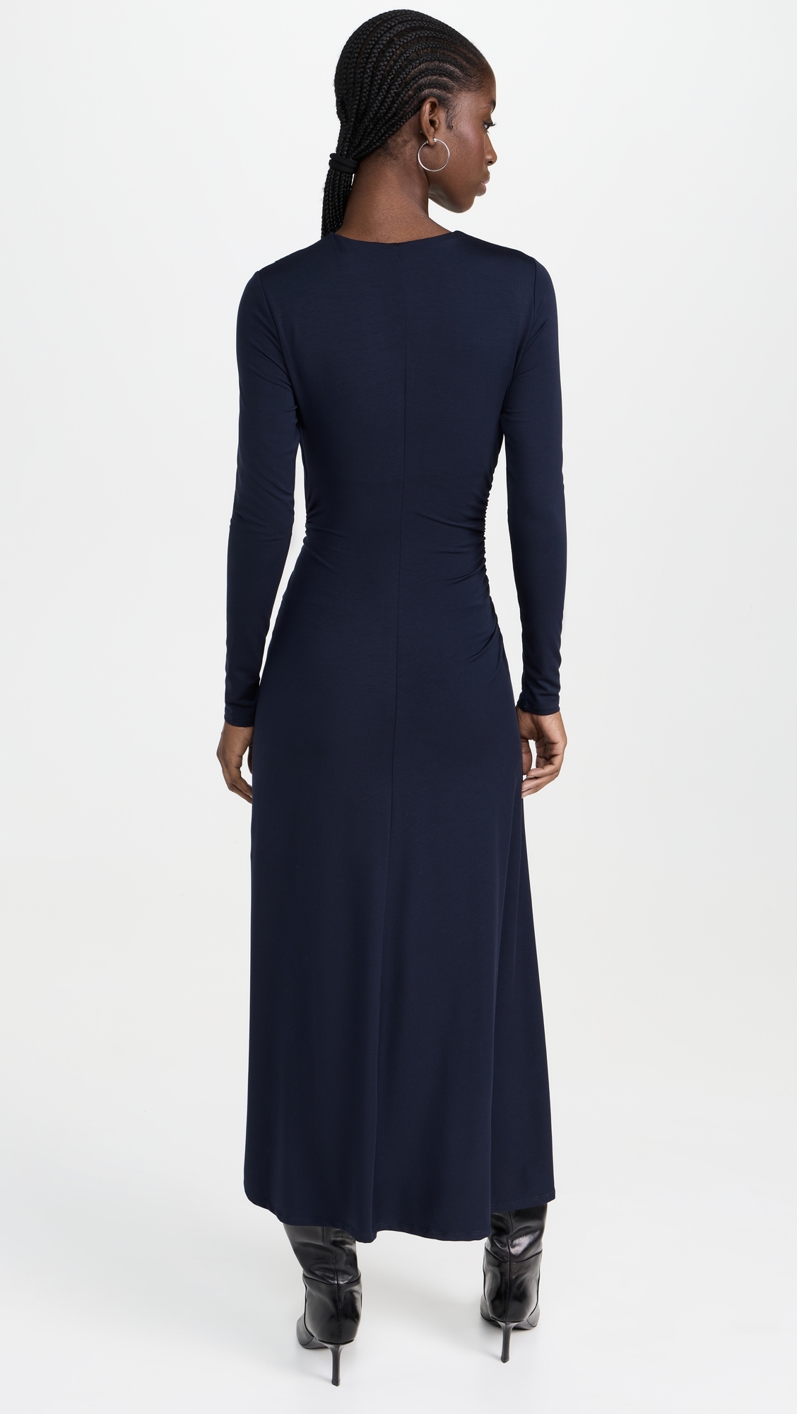Theodora Dress Navy