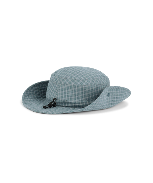 Check Pioneer Bucket Hat Blue