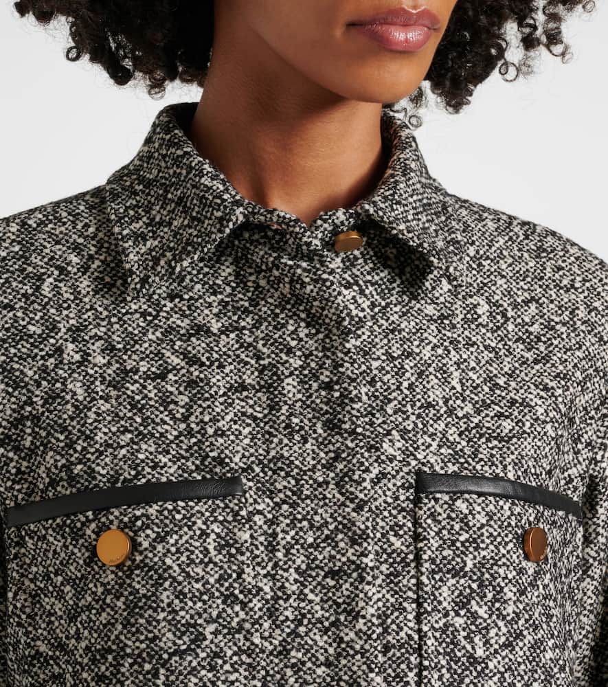 Demien wool-blend tweed jacket