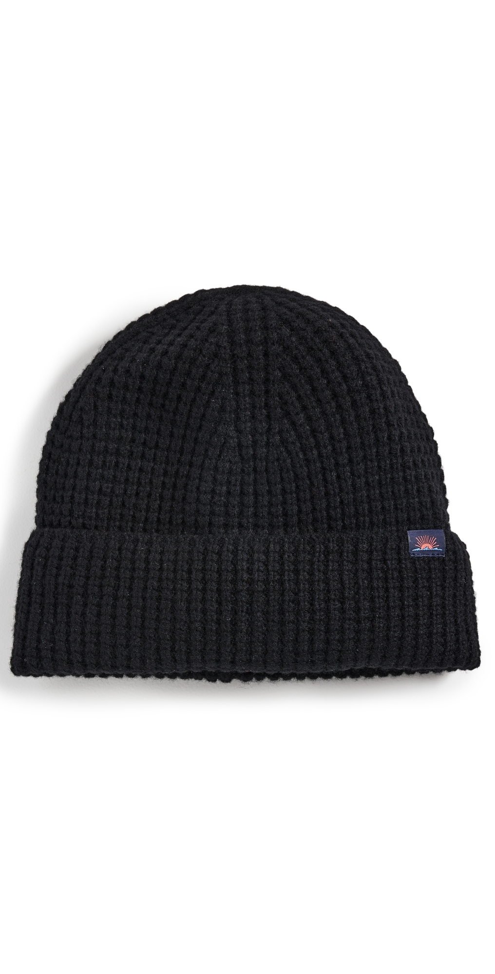 Waffle Beanie Black One Size