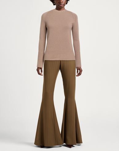 Woman Sweater Light brown Size L Cashmere
