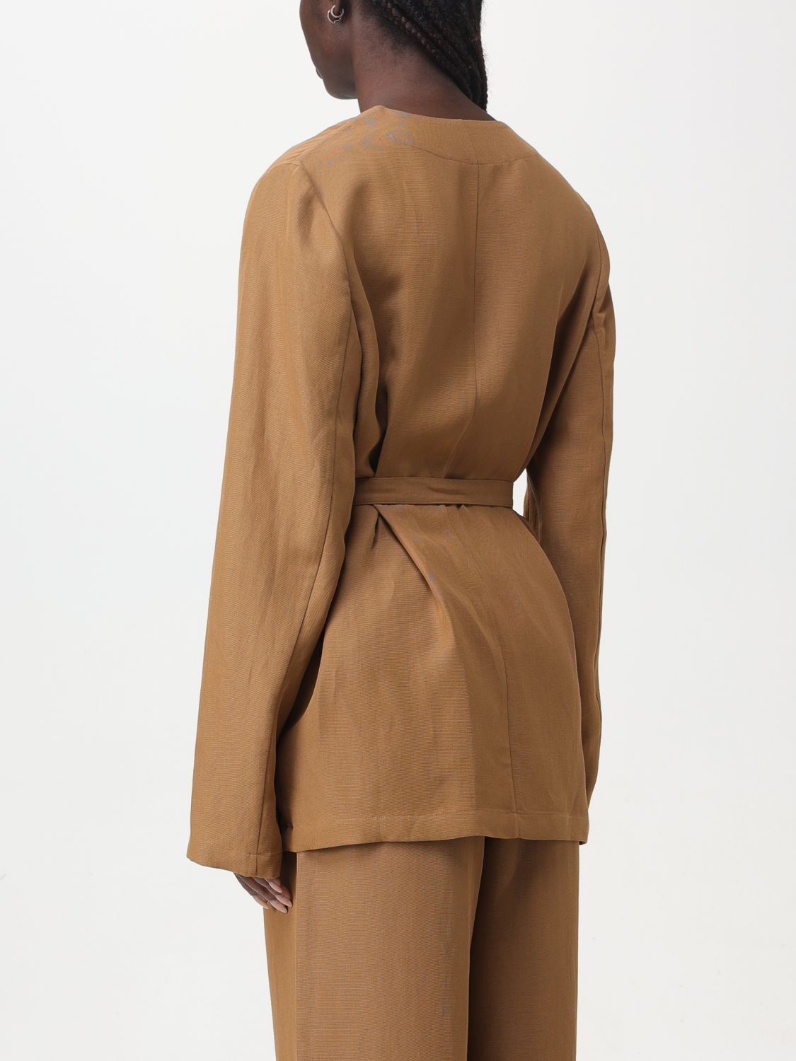 Jacket Woman color Sand