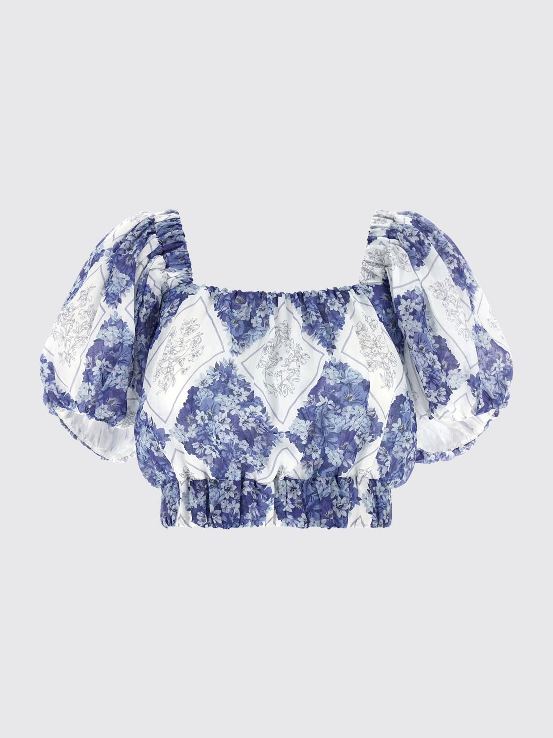 Top Woman color Blue