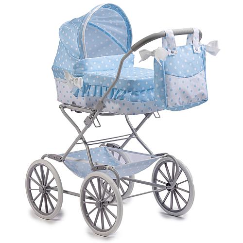 Berenguer Boutique Deluxe Royal Baby Doll Pram in Blue