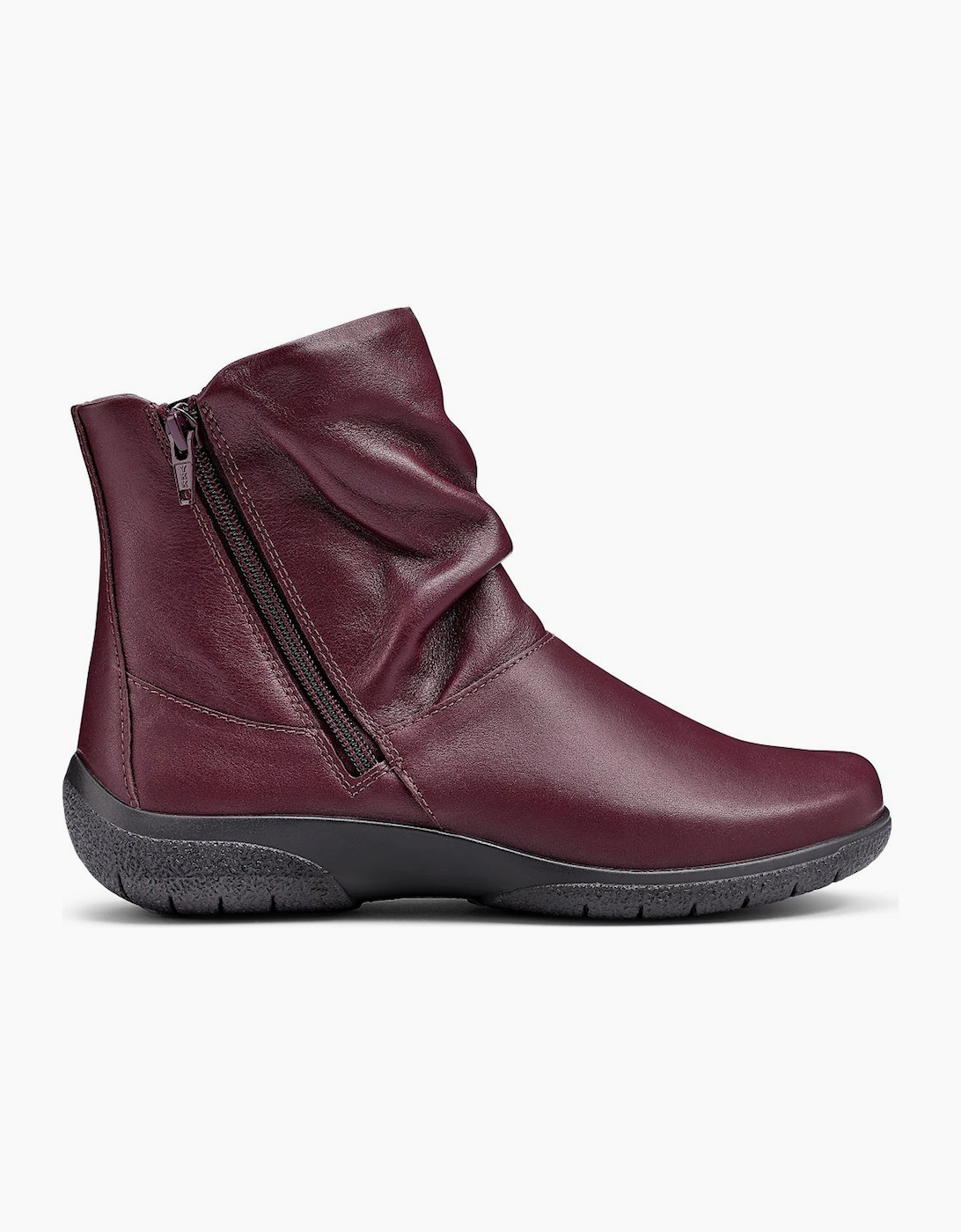 Hotter Women's Whisper Womens Wide Fit Ankle Boots - Red