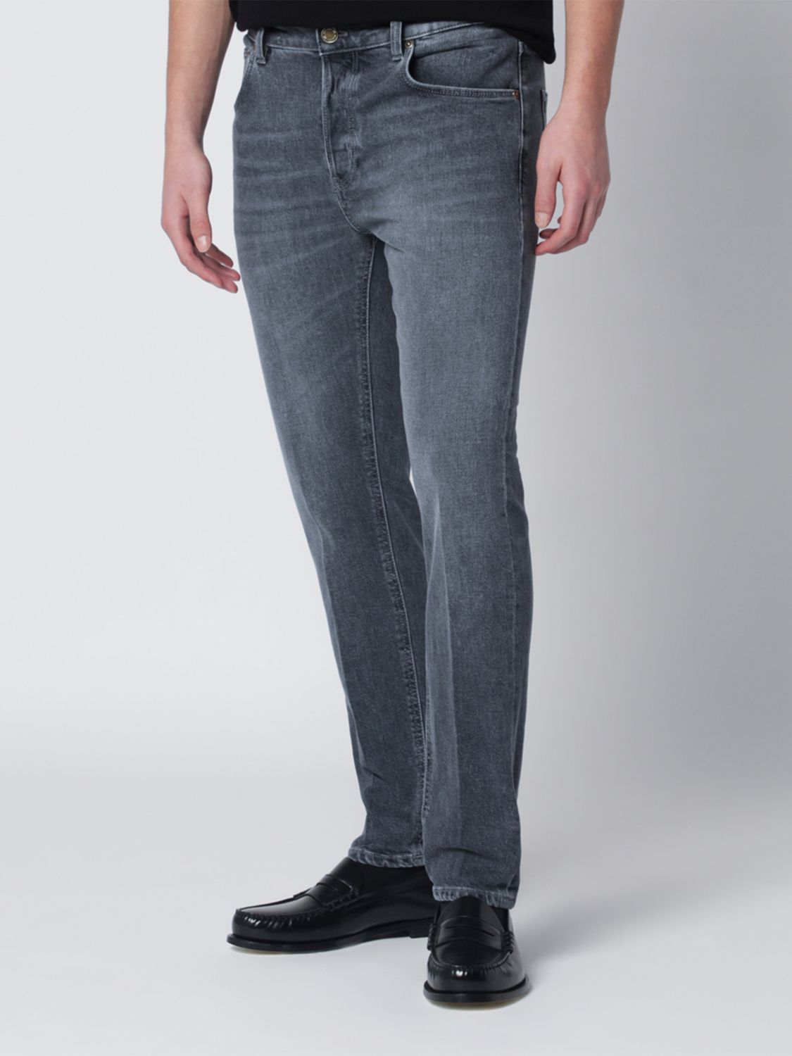 Pants Men color Denim