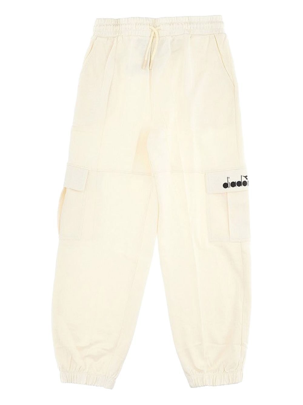 Logo-detail cargo trousers - Neutrals