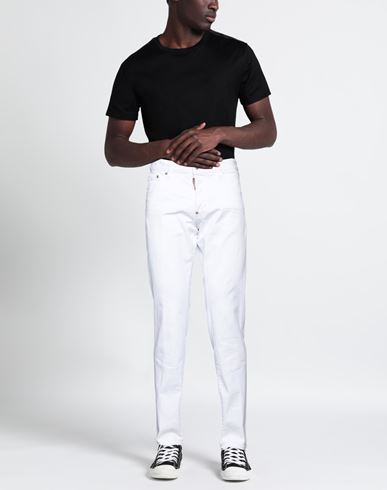 Man Denim pants White