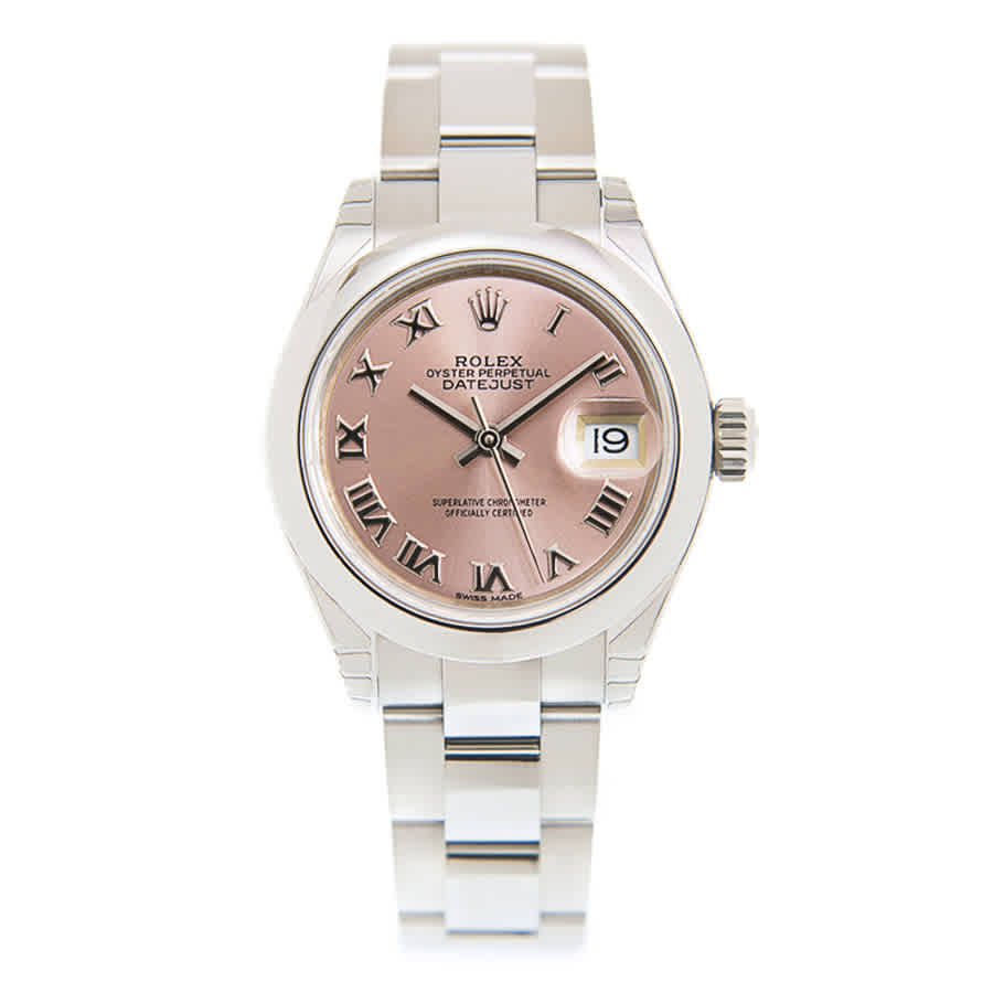 Lady-Datejust Pink Dial Automatic Ladies Oyster Watch 279160PRO