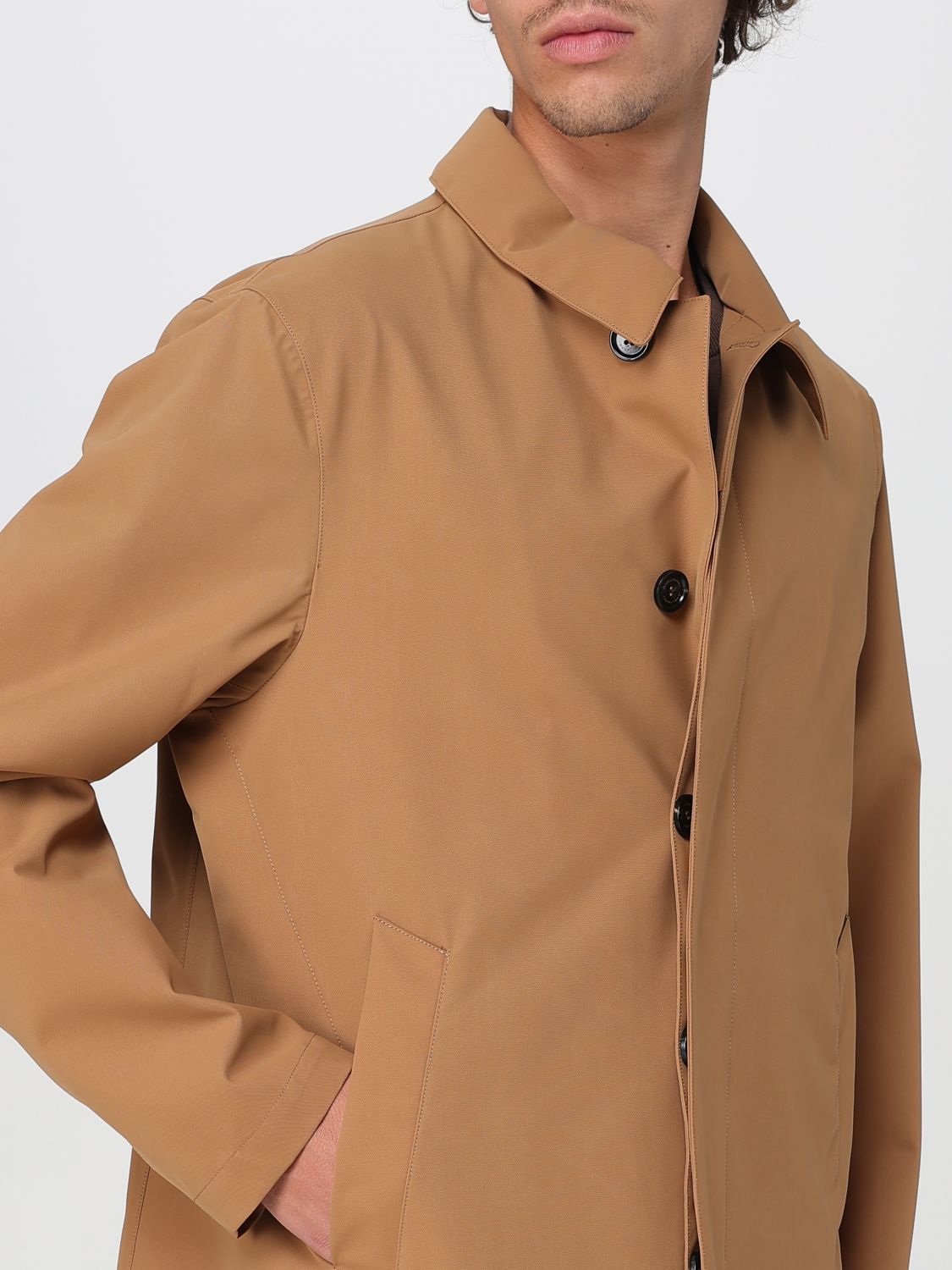 Coat PEUTEREY Men color Blue