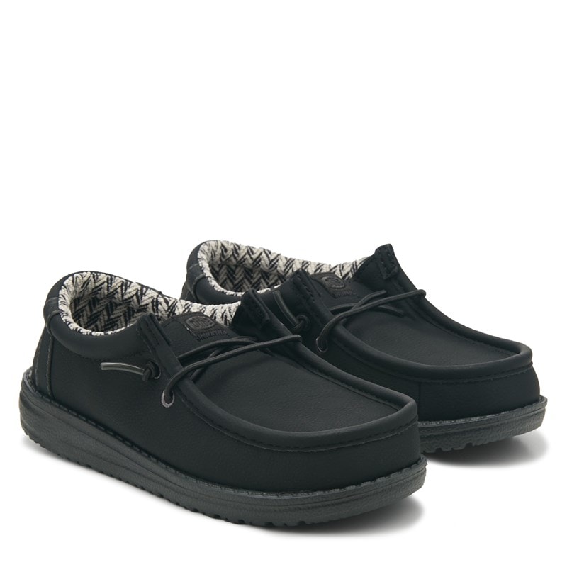 Kids' Wally Slip On Shoe Little/Big Kid Shoes (Black Mono)