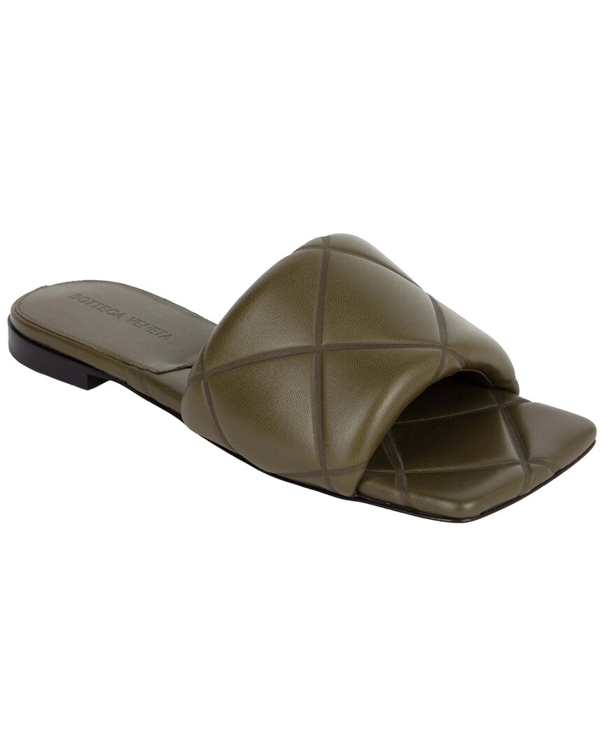 Women's Lambskin Rubber Lido Slide (Authentic Pre-Loved)